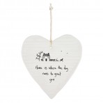 Wobbly Round Heart | Home dog greets you